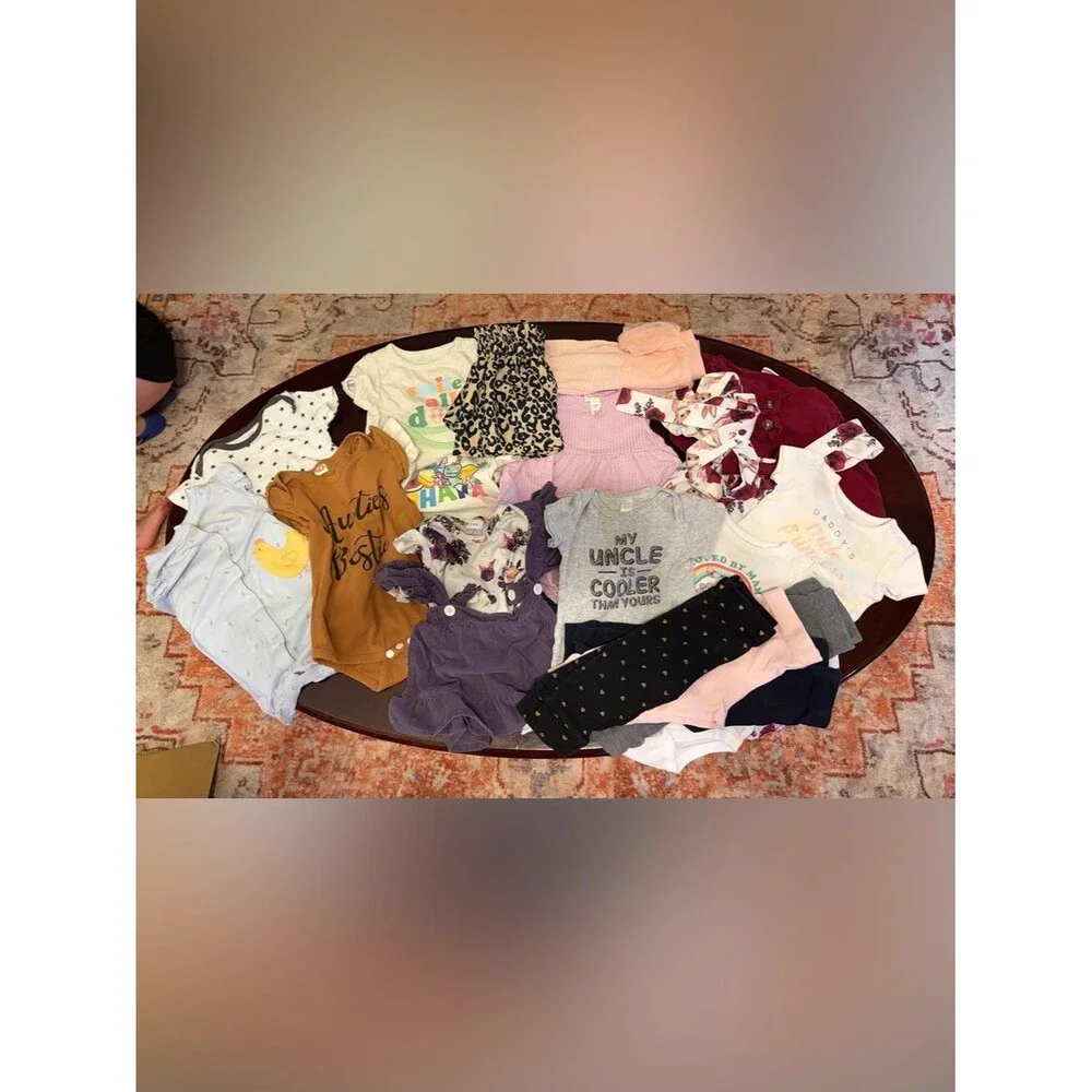 3-6 and 6-9 Months Baby Girl Clothes